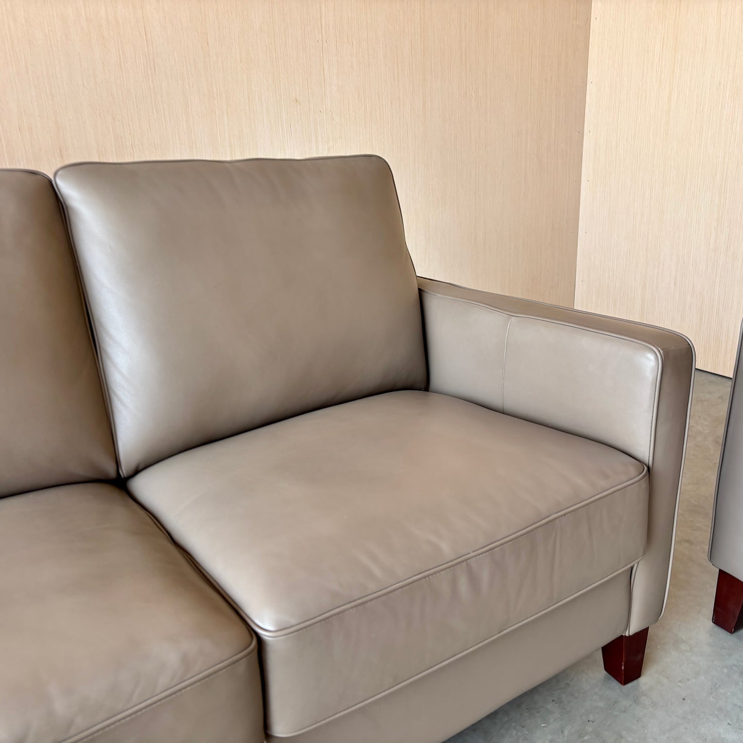Beautiful Leather Couch Set
