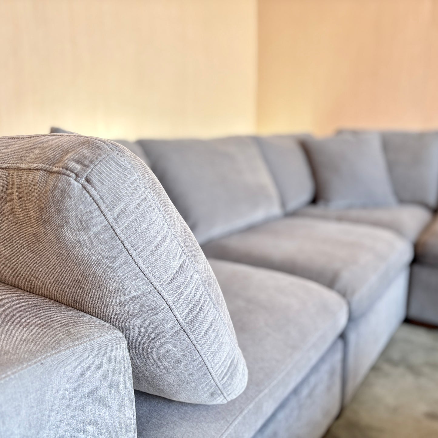 6-piece Modular Sectional Couch