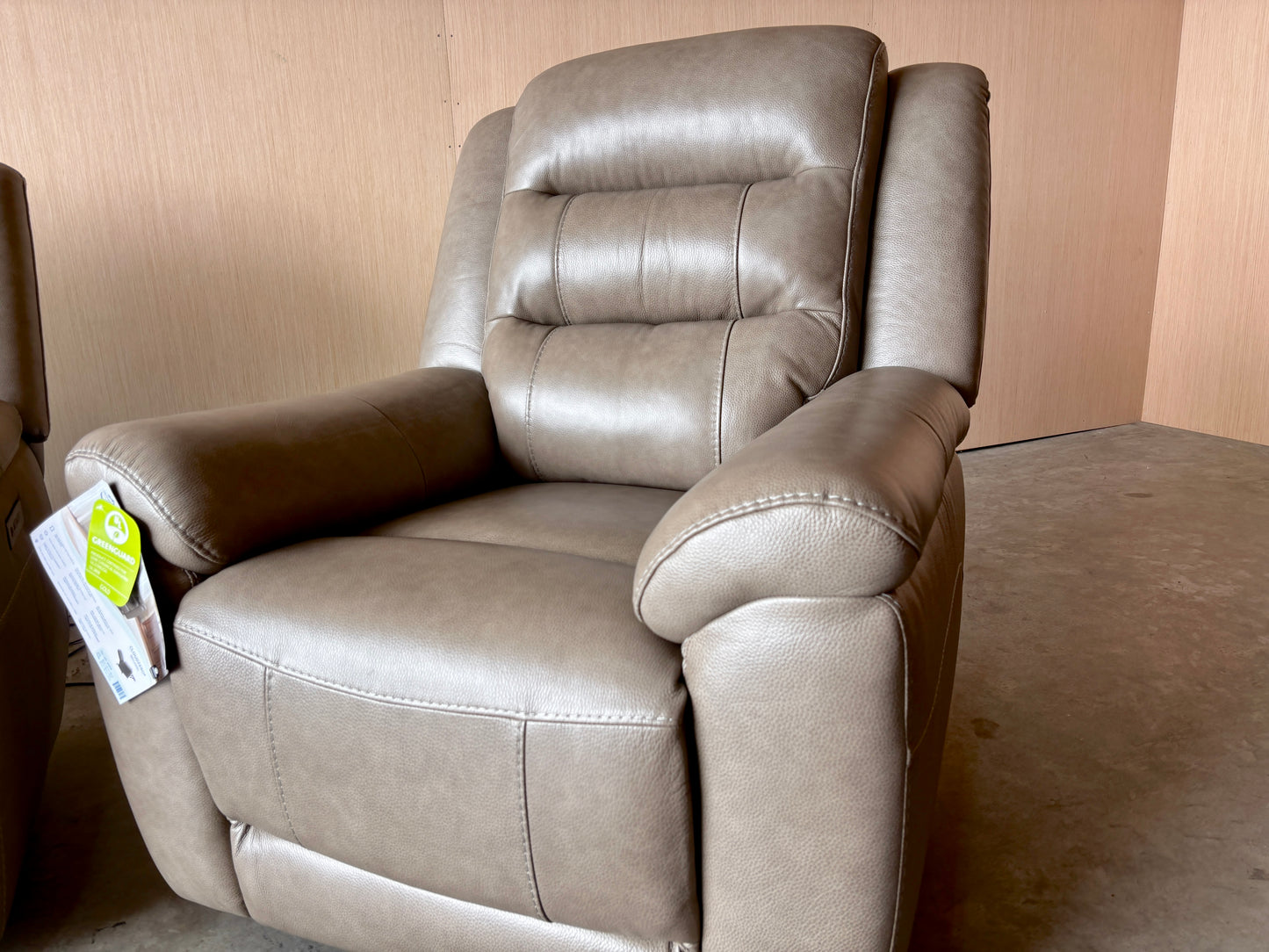 Leather Power Recliner Couch and Chair with Power Headrest