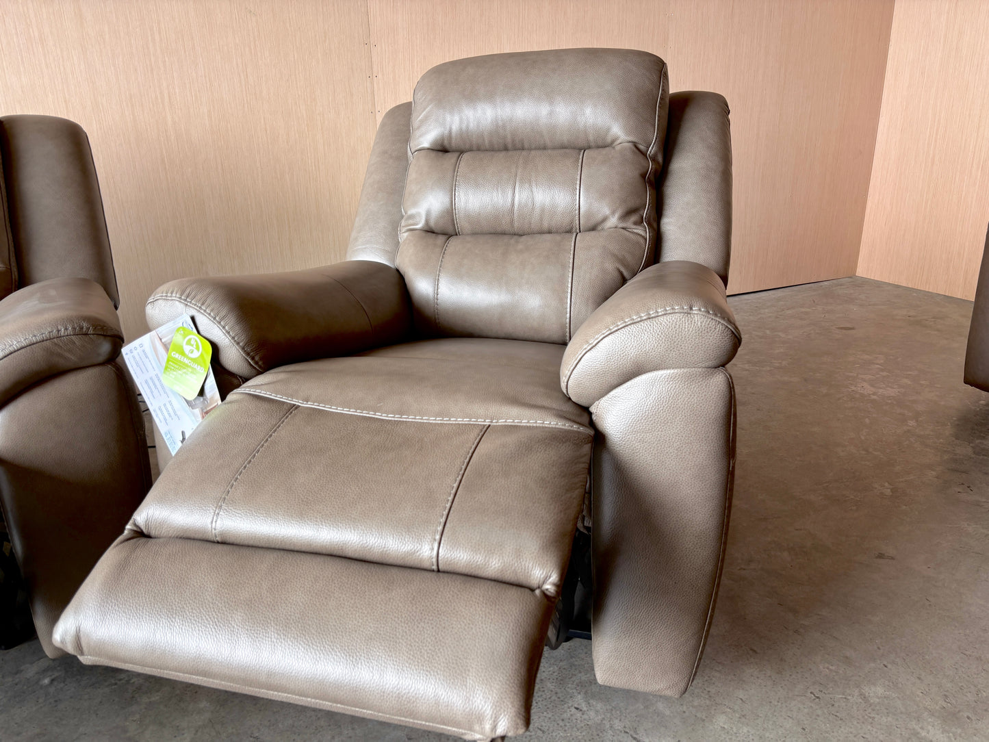 Leather Power Recliner Couch and Chair with Power Headrest