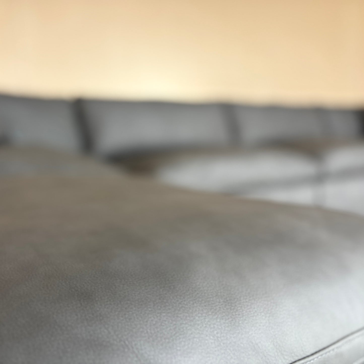 Leather Cloud Modular Sectional Couch