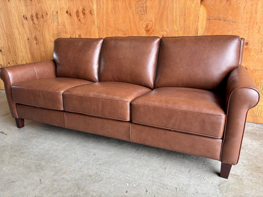 brown recliner sofa