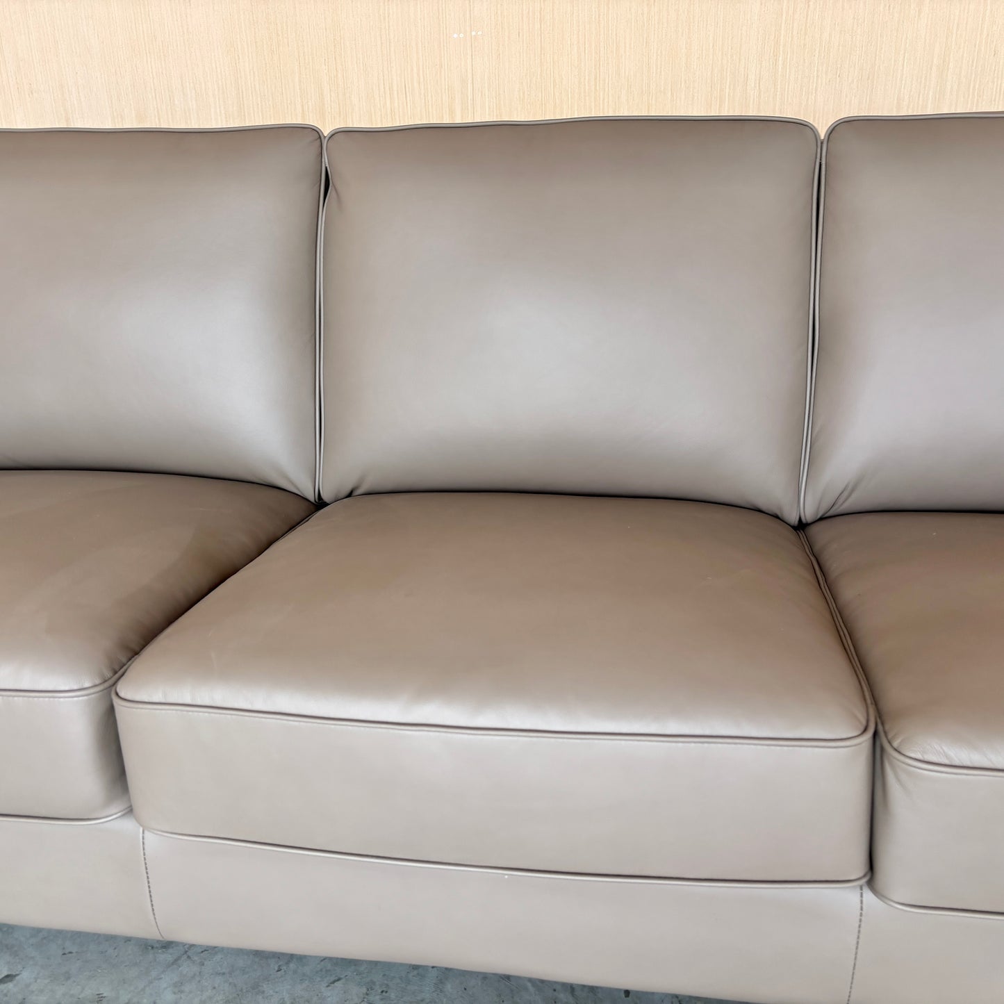 Beautiful Leather Couch Set