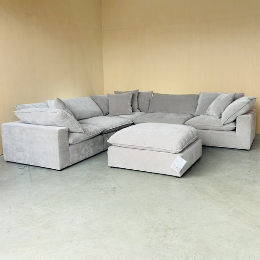 Sereen 6-piece Fabric Modular Sectional - Like New!