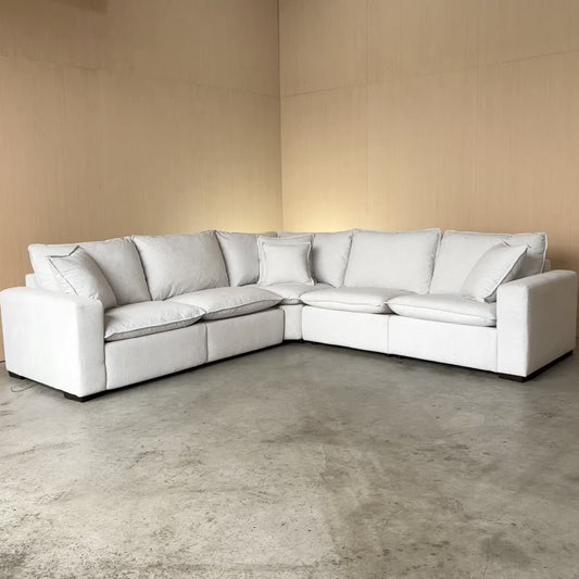 Fabric Power Reclining Sectional Couch