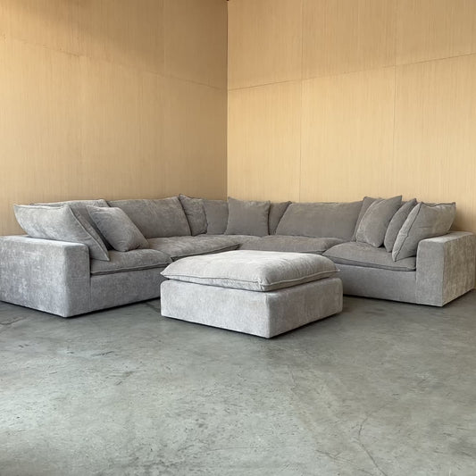 Sereen 6-piece Fabric Modular Sectional - Like New!